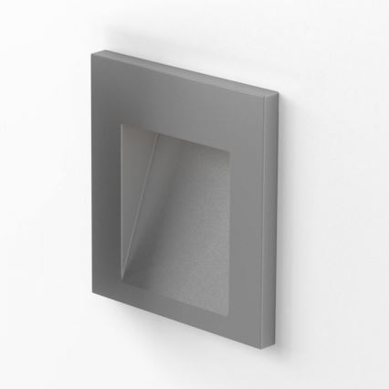 RED - Design Rendl - R12014 - Светодиодный уличный встраиваемый светильник TESS LED/3W/230V IP54