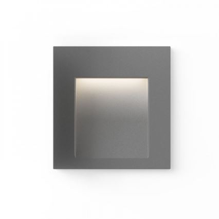 RED - Design Rendl - R12014 - Светодиодный уличный встраиваемый светильник TESS LED/3W/230V IP54