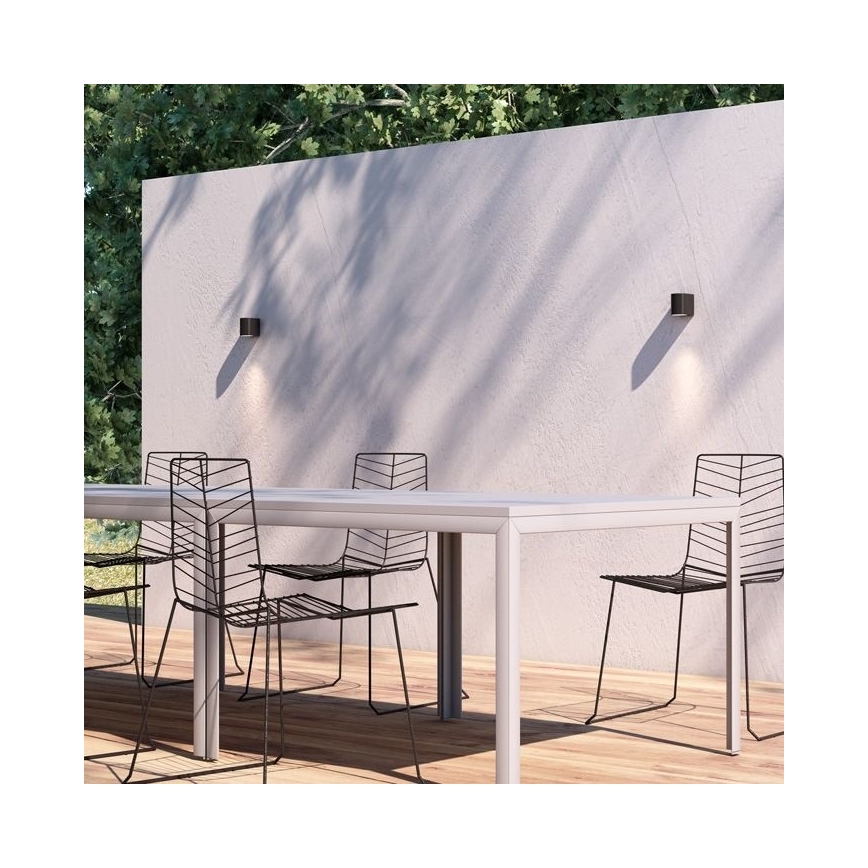 RED - Design Rendl -R12027- Вуличний настінний LED світильник ZACK LED/3W/230V IP54