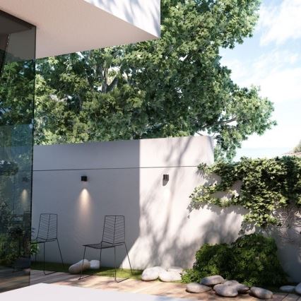 RED - Design Rendl -R12027- Вуличний настінний LED світильник ZACK LED/3W/230V IP54