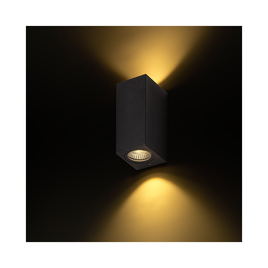 RED - Design Rendl - R12028 - Светодиодный уличный настенный светильник KUBI 2xLED/3W/230V IP54