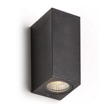 RED - Design Rendl - R12028 - Вуличний настінний LED світильник KUBI 2xLED/3W/230V IP54