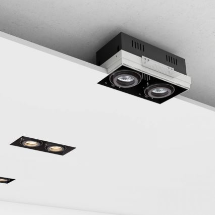 RED - Design Rendl - R12053 - Встроенный светильник ELECTRA 2xGU10/50W/230V