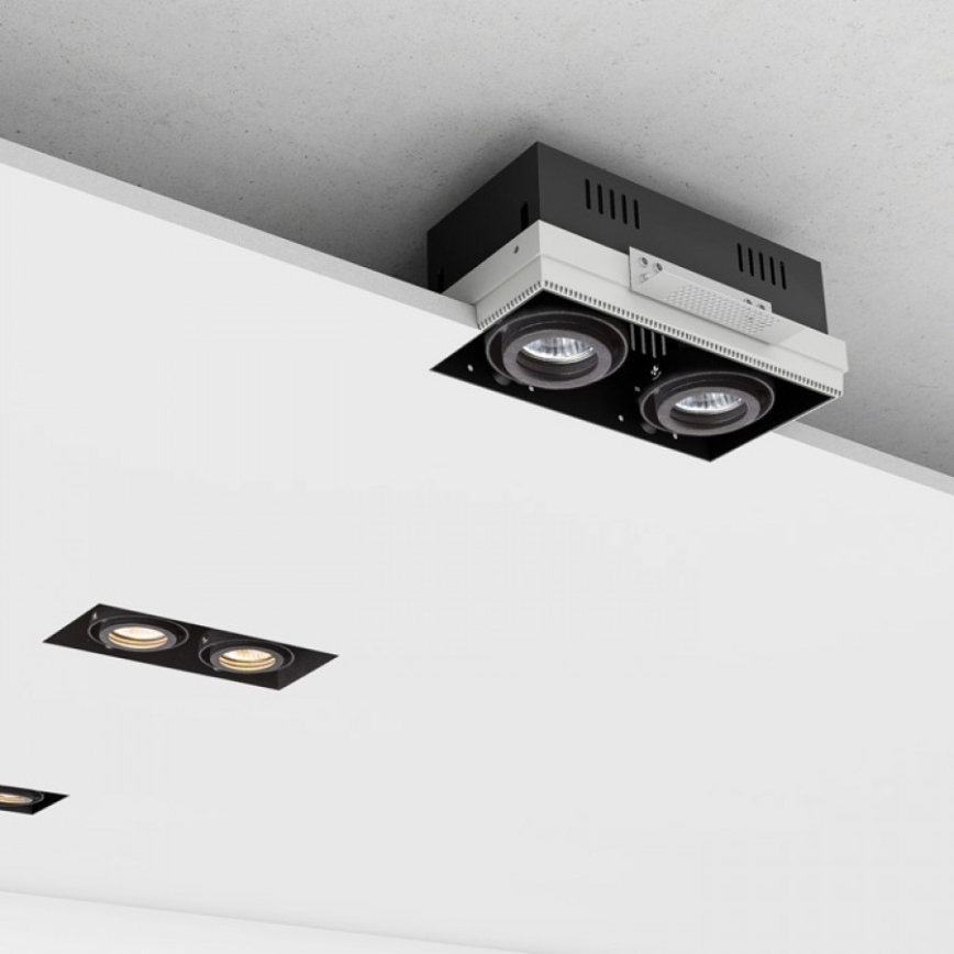 RED - Design Rendl - R12053 - Встроенный светильник ELECTRA 2xGU10/50W/230V