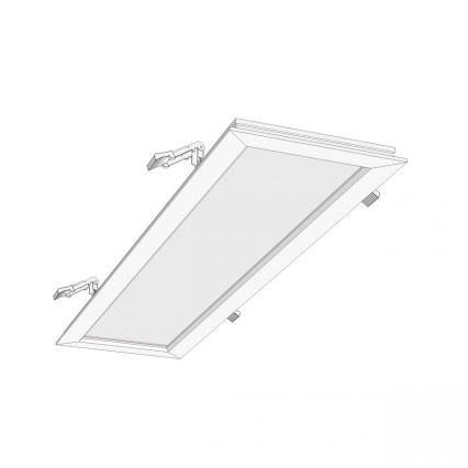 RED - Design Rendl - R12061 - Стельовий вбудований LED світильник STRUCTURAL LED/22W/230V