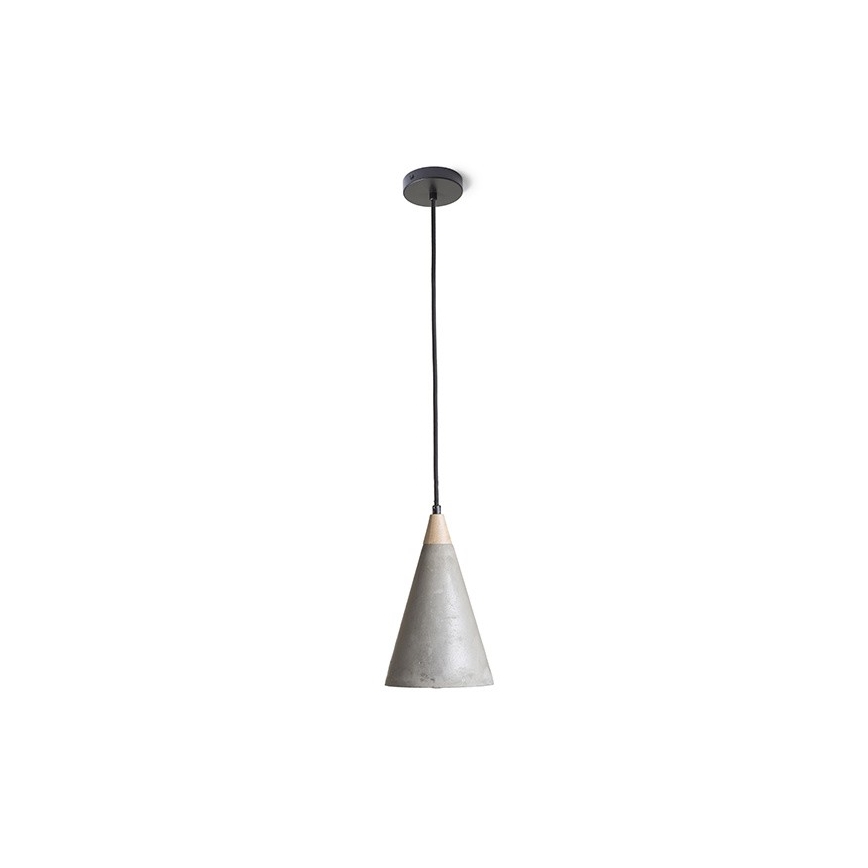RED - Design Rendl - R12380 - Підвісна люстра HEIDI 1xE27/28W/230V бетон/дерево