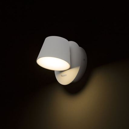 RED - Design Rendl - R12476 - Светодиодный настенный точечный светильник AMADEUS LED/6W/230V белый
