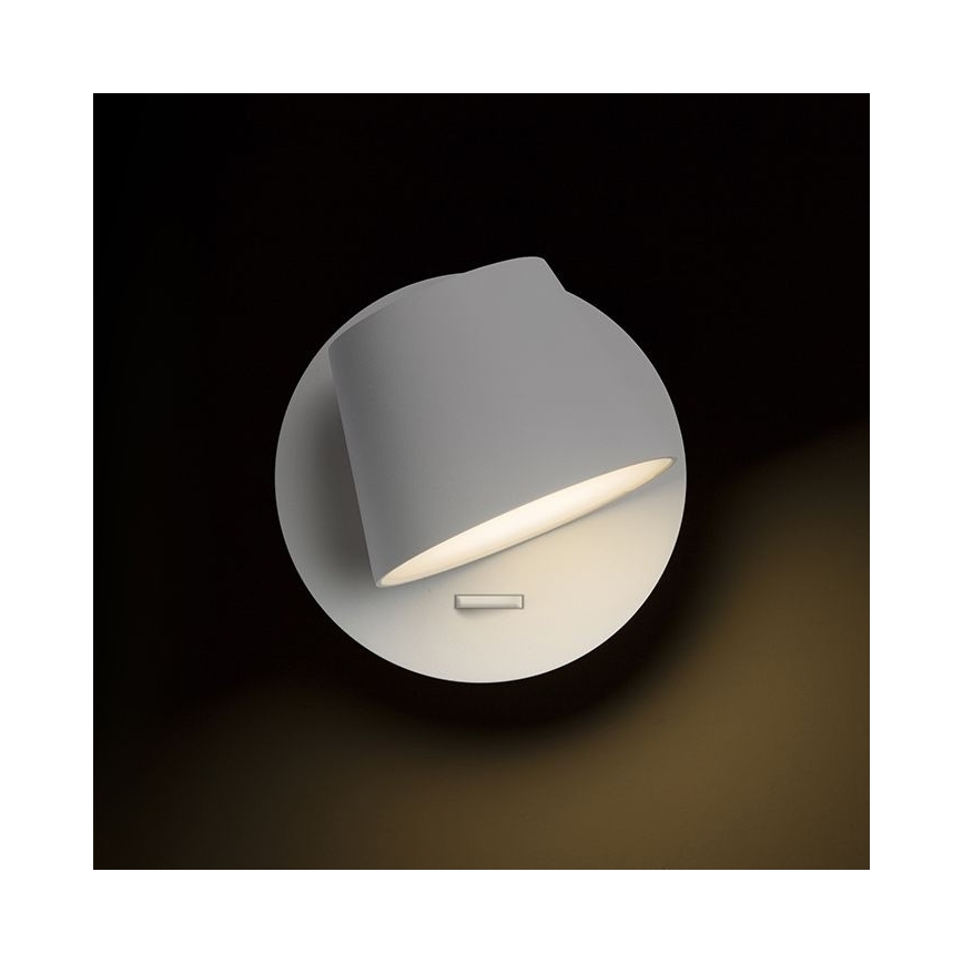 RED - Design Rendl - R12476 - Светодиодный настенный точечный светильник AMADEUS LED/6W/230V белый