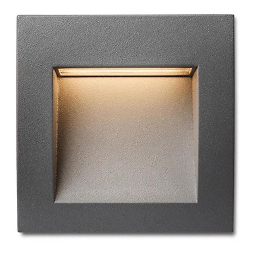 RED - Design Rendl - R12534 - Светодиодный уличный встраиваемый светильник GORDIQ LED/1,5W/230V IP65