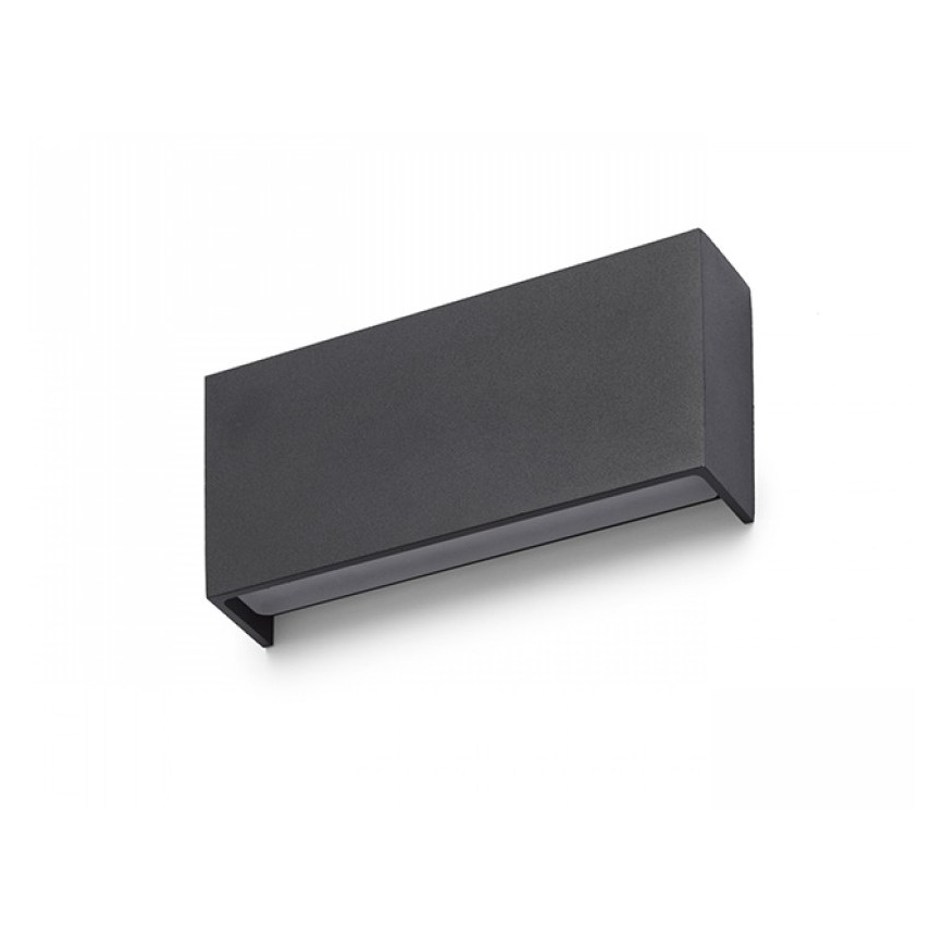 RED - Design Rendl - R12574 - Светодиодный уличный настенный светильник TORINO 2xLED/5W/230V IP54