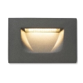 RED - Design Rendl - R12577 - Вуличний LED світильник для сходів PER LED/3W/230V IP54