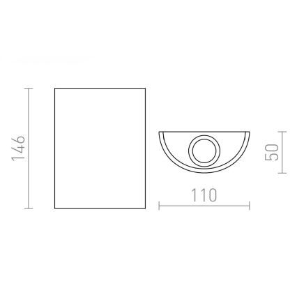 RED - Design Rendl - R12592 - Светодиодный настенный светильник DAFFY LED/6W/230V белый