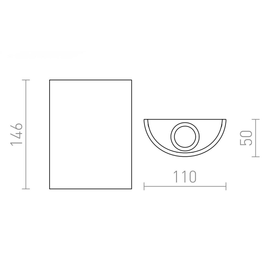 RED - Design Rendl - R12592 - Светодиодный настенный светильник DAFFY LED/6W/230V белый