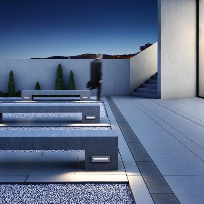 RED - Design Rendl-R12627- Вуличний вбудований LED світильник RASQ 8,5W/230V IP65