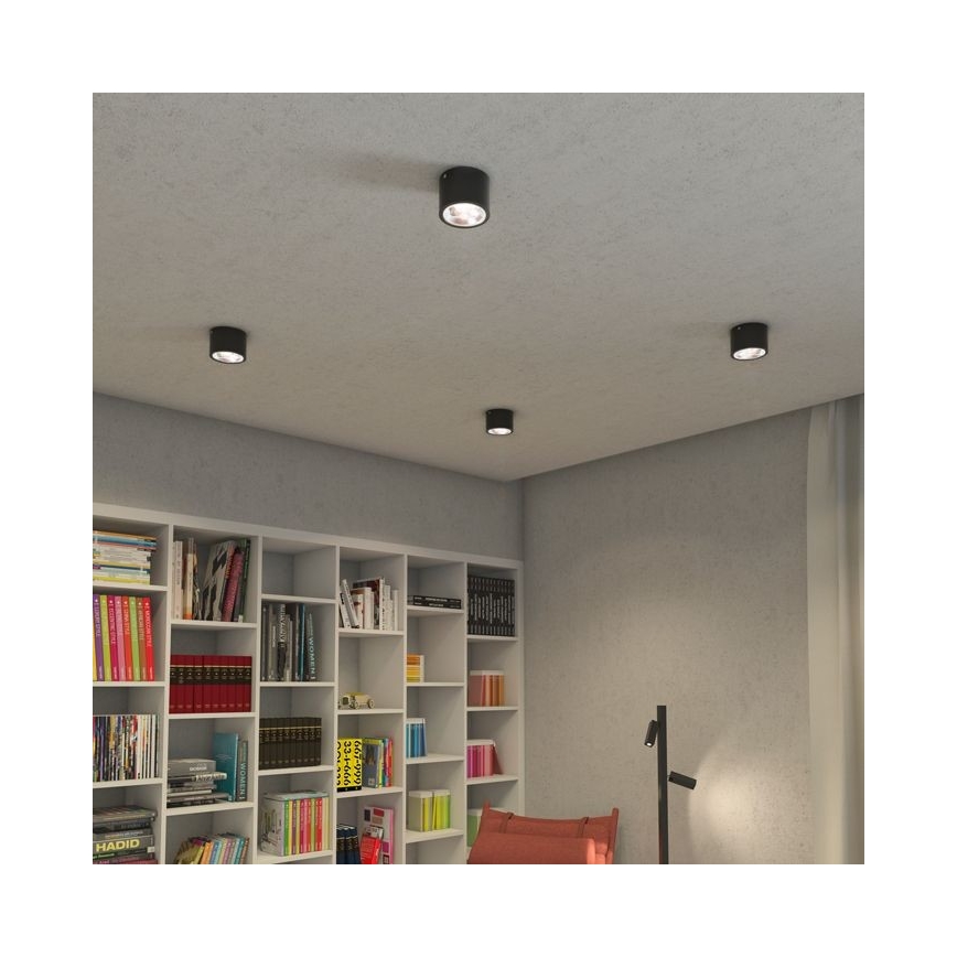 RED - Design Rendl - R12634 - Точковий LED світильник з регулюванням яскравістю KELLY 15W/230V чорний