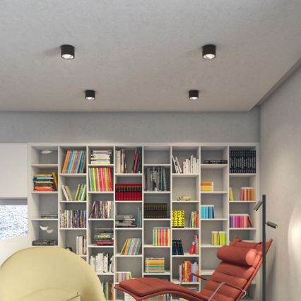RED - Design Rendl - R12634 - Точковий LED світильник з регулюванням яскравістю KELLY 15W/230V чорний