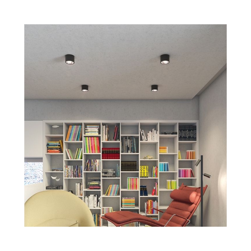 RED - Design Rendl - R12634 - Точковий LED світильник з регулюванням яскравістю KELLY 15W/230V чорний