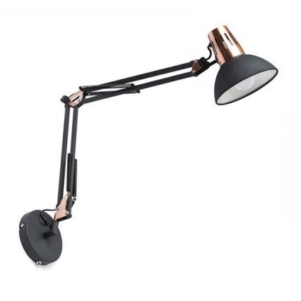 RED - Design Rendl - R12651 - Настінна лампа ANTE 1xE27/28W/230V чорний