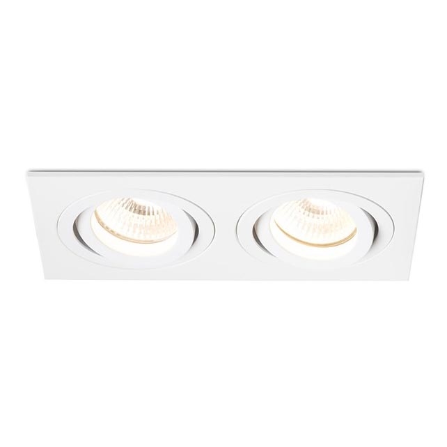 RED - Design Rendl - R12713- Встроенный светильник PASADENA 2xGU10/50W/230V