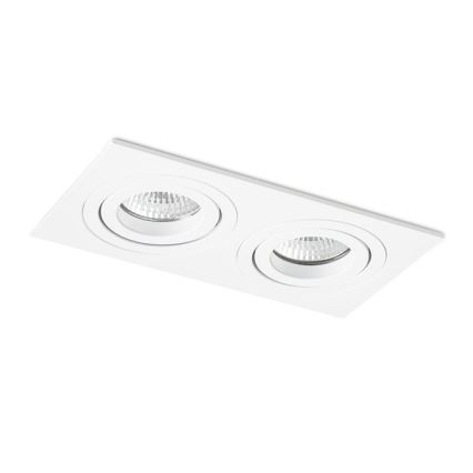 RED - Design Rendl - R12713- Встроенный светильник PASADENA 2xGU10/50W/230V