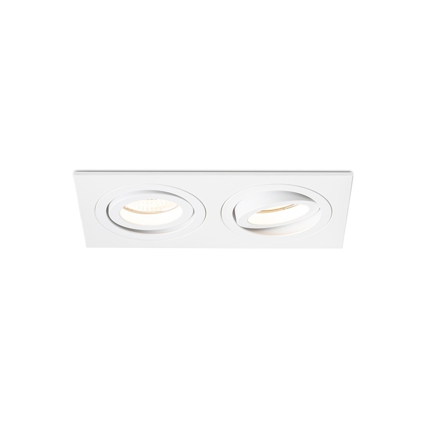 RED - Design Rendl - R12713- Встроенный светильник PASADENA 2xGU10/50W/230V
