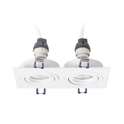 RED - Design Rendl - R12713- Встроенный светильник PASADENA 2xGU10/50W/230V