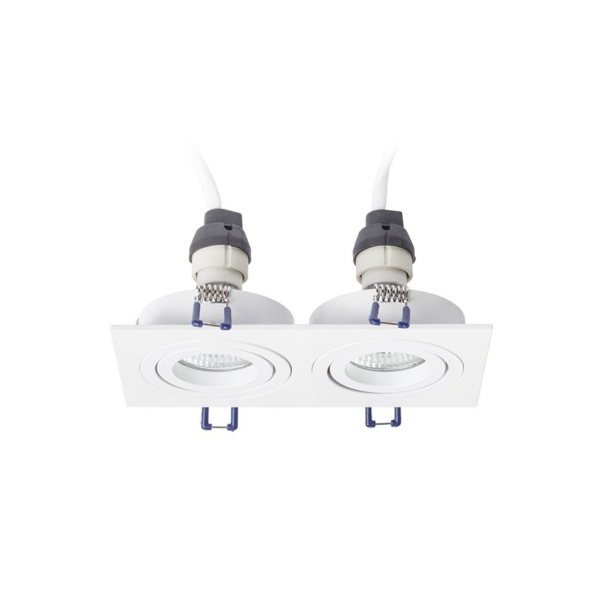 RED - Design Rendl - R12713- Встроенный светильник PASADENA 2xGU10/50W/230V