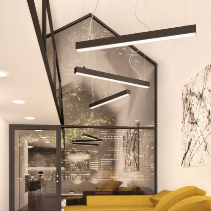 RED - Design Rendl - R12721 - Підвісна LED люстра PESANTE LED/40W/230V чорний