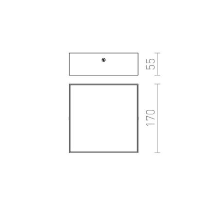 RED - Design Rendl - R12848 - Светодиодный потолочный светильник LARISA LED/15W/230V белый