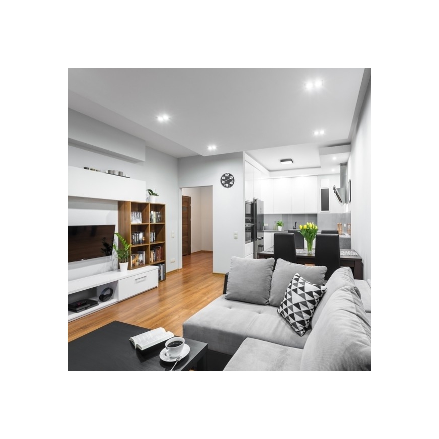 RED - Design Rendl - R12851 - Стельовий LED світильник LARISA LED/30W/230V чорний