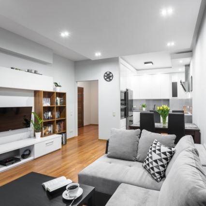 RED - Design Rendl - R12851 - Стельовий LED світильник LARISA LED/30W/230V чорний