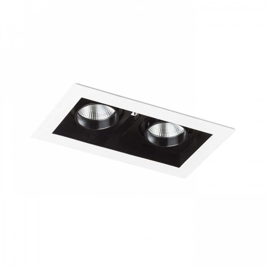 RED - Design Rendl - R12857 - Светодиодный встроенный светильник BONDY 2xLED/7W/230V
