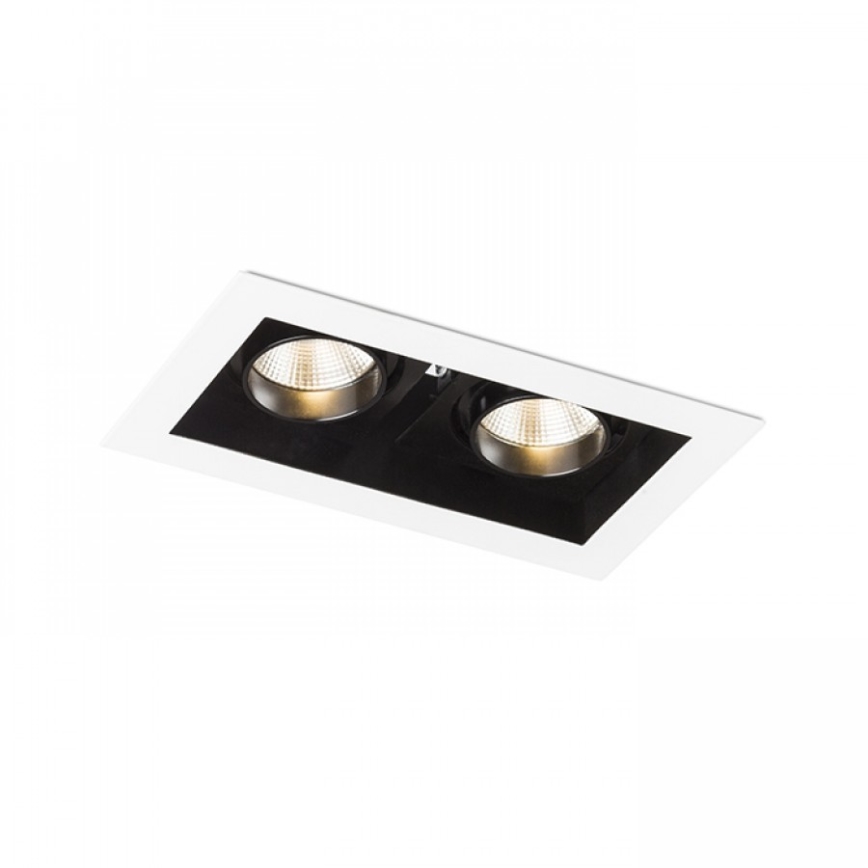RED - Design Rendl - R12857 - Светодиодный встроенный светильник BONDY 2xLED/7W/230V