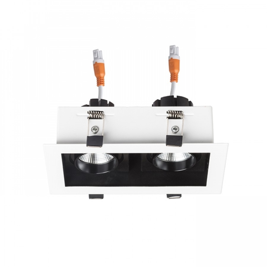 RED - Design Rendl - R12857 - Світлодіодний вбудований світильник BONDY 2xLED/7W/230V