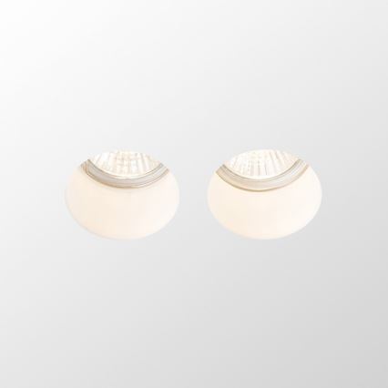 RED - Design Rendl - R12900 - Встраиваемый светильник QUO 2xGU10/35W/230V