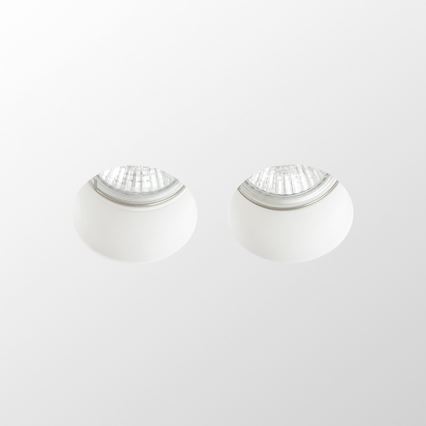 RED - Design Rendl - R12900 - Встраиваемый светильник QUO 2xGU10/35W/230V