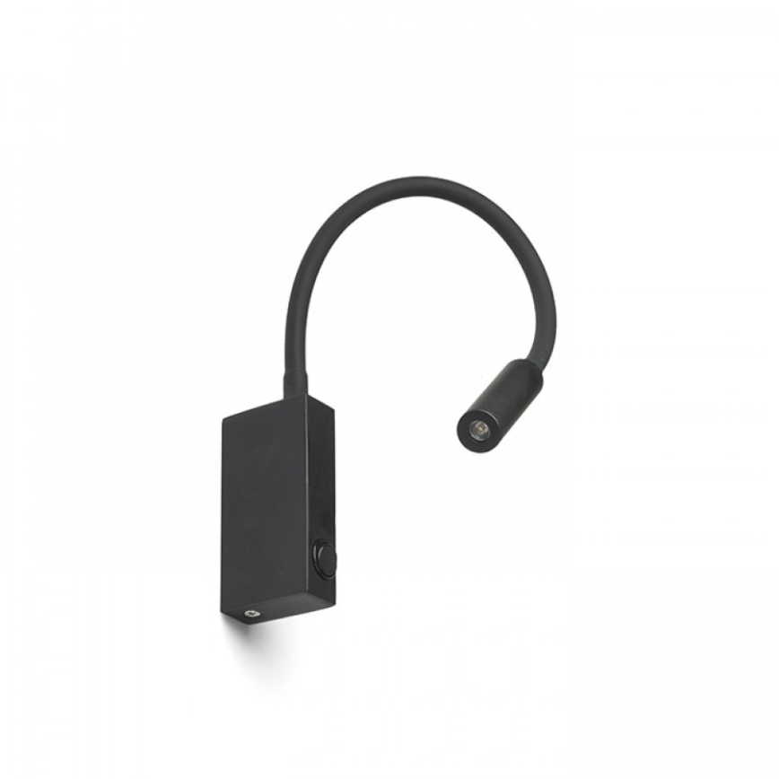 RED - Design Rendl - R12945 - Гибкая светодиодная лампа EKE LED/3W/230V черная