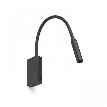 RED - Design Rendl - R12945 - Светодиодная настенная лампа EKE LED/3W/230V черная