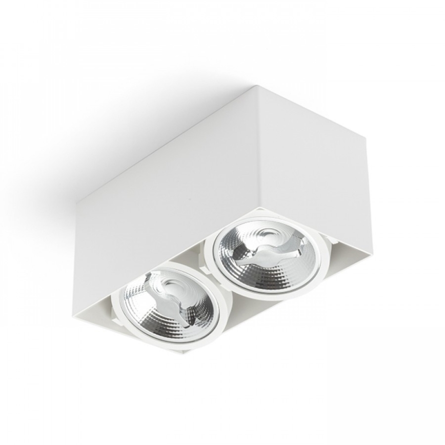 RED - Design Rendl - R13362 - Точковий LED світильник JAMES 2xLED/15W/230V
