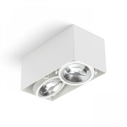 RED - Design Rendl - R13362 - Точковий LED світильник JAMES 2xLED/15W/230V