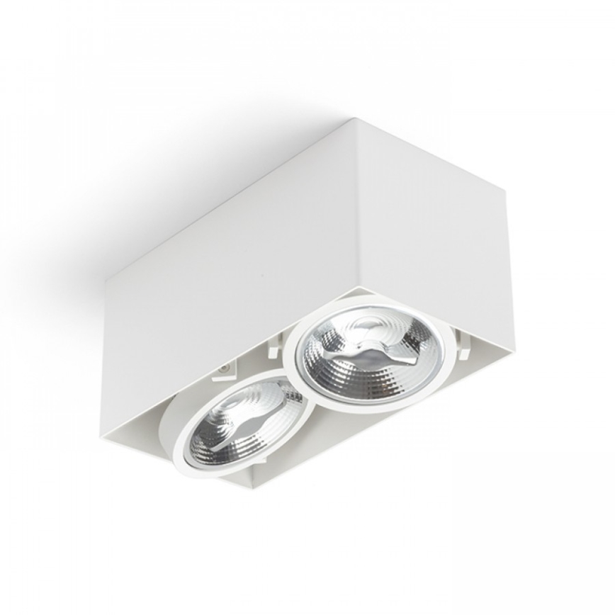 RED - Design Rendl - R13362 - Точковий LED світильник JAMES 2xLED/15W/230V