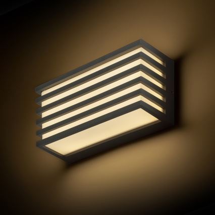 RED - Design Rendl - R13565 - Светодиодный уличный настенный светильник CLAIRE LED/9W/230V IP54