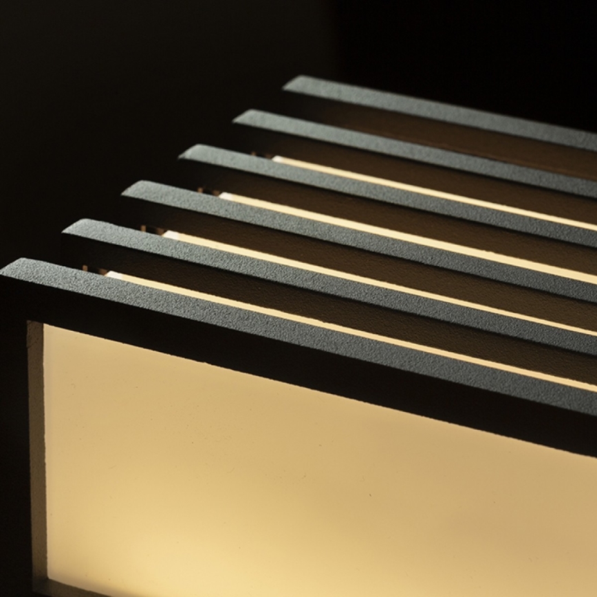 RED - Design Rendl - R13565 - Вуличний настінний LED світильник CLAIRE LED/9W/230V IP54