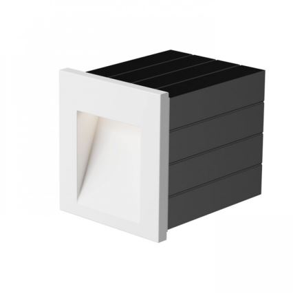 RED - Design Rendl - R12013 - Вуличний вбудований LED світильник TESS LED/3W/230V IP54 білий