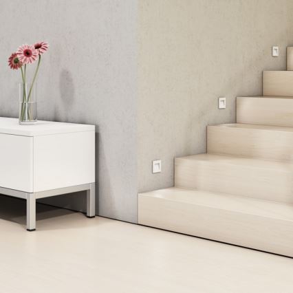 RED - Design Rendl - R12013 - Вуличний вбудований LED світильник TESS LED/3W/230V IP54 білий