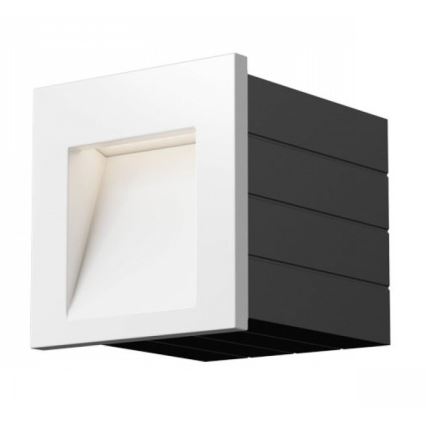 RED - Design Rendl - R12013 - Вуличний вбудований LED світильник TESS LED/3W/230V IP54 білий