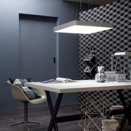 Redo 01-1124 - Світлодіодна люстра на тросі SCREEN LED/48W/230V 3000K