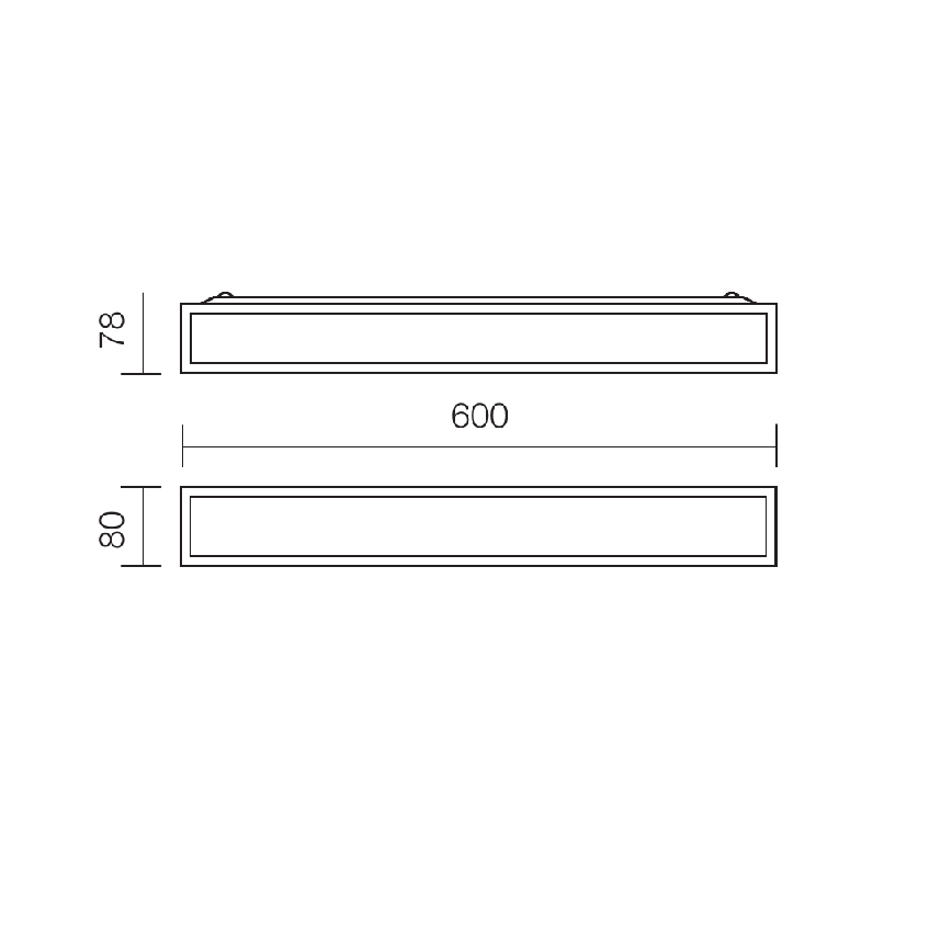 Redo 01-1233 - Настінний світильник для ванної кімнати EGO 3xE14/28W/230V IP44