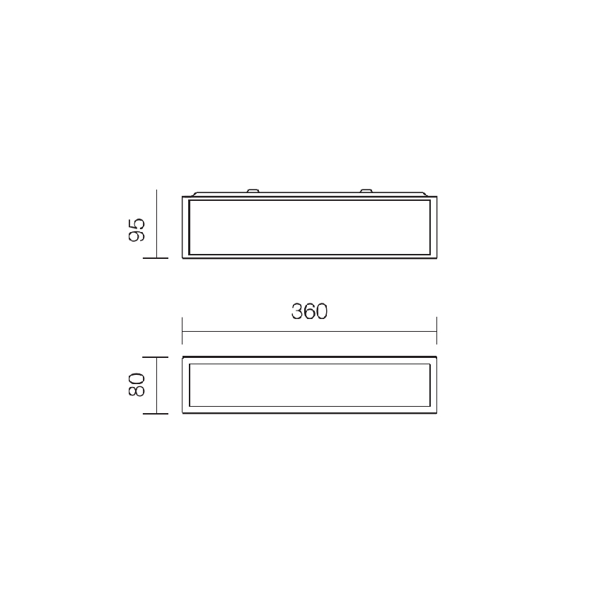 Redo 01-1234 - LED настенный светильник для ванной комнаты EGO LED/12W/230V IP44, глянцевый хром