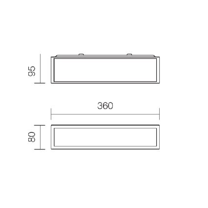 Redo 01-1234 - LED настінний світильник для ванної кімнати EGO LED/12W/230V IP44 глянцевий хром